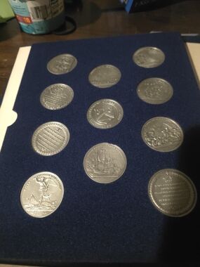 Commemorative Coin Set  CERTIFICATE!  HAVE ALOT OF OLD COINS